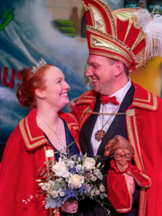 Prizenpaar Stefan Schräer und Catharina Ewering